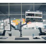 پایه نگهدارنده دومانیتور ارگو مدل WLA021-BCD